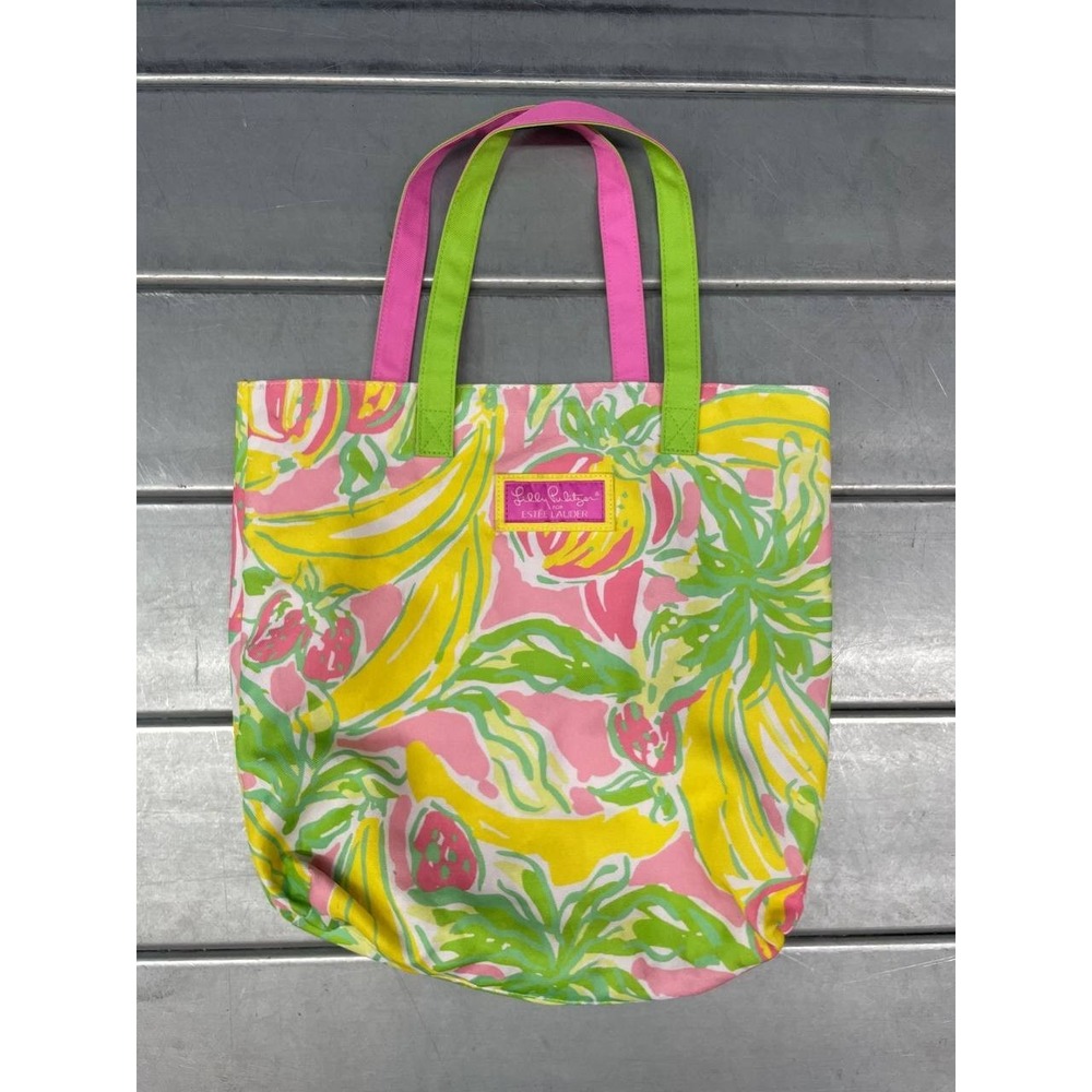 Lily Pulitzer‎ for Estee Lauder Tote Bag Tropical Fruit Print